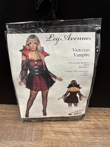 Disfraz de vampiro victoriano Leg Avenue 2 piezas para mujer L/G - Imagen 1 de 3