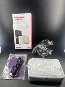 Meixitoy 120LED Phone/Selfie Light, 5000mah Rechargeable C-cord. 3 Light Modes - Picture 1 of 4