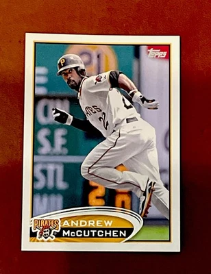 2012 Topps Baseball #497 Andrew McCutchen NM-Mint Pittsburgh Pirates Baseball - Image 1 of 2