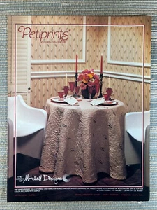 Mitchell Designs Petiprints Bartok Wallcovering & Fabric 1982 Vintage Print Ad - Picture 1 of 1