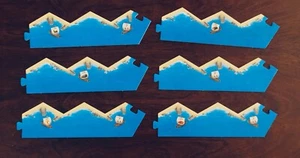 Catan (Completo Todas las Piezas de Marco de Puerto) Piezas de Juego Extra/Reemplazo Oficiales - Imagen 1 de 3
