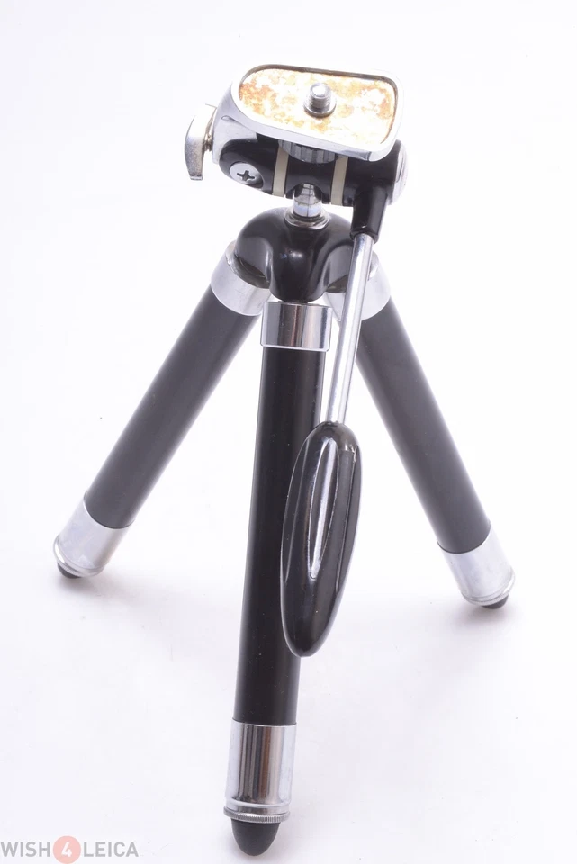 ✅ TRIPOD SMALL ‘MORIOS’ 20.5CM - 97.5CM 3 WAY HEAD COMPACT NIKON, LEICA, CANON - Image 1 of 1