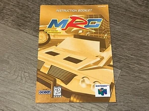 MRC Multi Racing Championship Manual de instrucciones Folleto solo Nintendo 64 N64 - Imagen 1 de 2