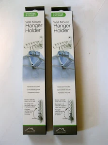 Lot of 2 Spectrum 35000 Wall Mount Hanger Holders White - Picture 1 of 6