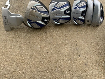 RH Kids Maxfli Rev 3 Golf Youth Club  Driver Hy,FW,SW,9,Putter For 54-60” Tall - Image 1 of 4