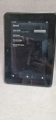 Amazon Kindle Fire HD 7 (X43Z60) 2nd Gen, 16GB, Wi-Fi, 7” Black. VGC. - Image 1 of 4