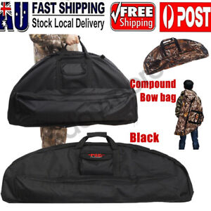 Compound Bow Bag Archery Arrows Carry Bag Case with Arrow Holder Black/Camo