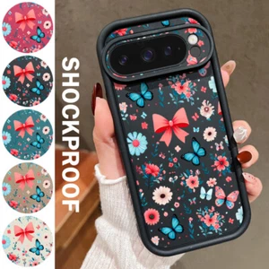 Funda protectora suave a prueba de golpes con arco mariposa para Google Pixel 9 Pro XL 8A 7A 8 7 Pro - Imagen 1 de 14