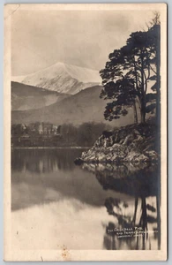 RPPC Grisedale Pike and Friar's Crag Keswick England Mountain Abraham Postcard - Picture 1 of 2