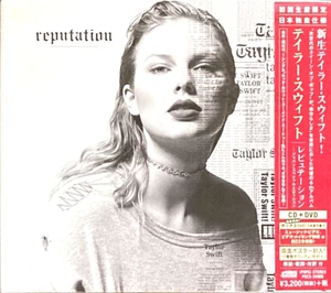 Taylor Swift SEALED NEW CD+DVD(R-All) REPUTATION Japan Special Ed Poster OBI - Foto 1 di 2