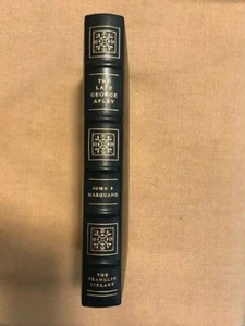 John P. Marquand. The Late George Apley. [Franklin Library/Pulitzer Series] - Picture 1 of 3