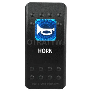 OTRATTW Carling Technologies Contura II Rocker only, HORN, BLUE LENS - Picture 1 of 2