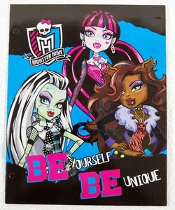 Monster High Set of 2 Pocket Folders - Picture 1 of 3