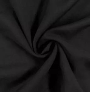 Black Chiffon Fabric 60” Width Sold By The Yard - Picture 1 of 1