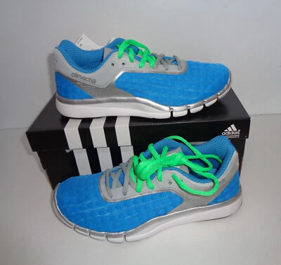 Adidas New Adipure Blue Casual Ladies Running Trainers Womens RRP £80 Size 4 - Image 1 of 4