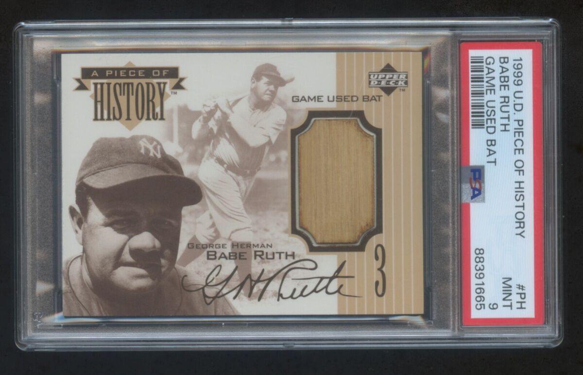 Babe Ruth Bat In Baseball Trading Cards for sale | eBay Babe Ruth Bat In Baseball Trading Cards for sale | eBay