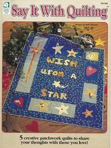 Sag es mit Quilten Patchwork Quilts Glaube Hoffnung Liebe Wow Mama Liebe ein Buch - Bild 1 von 2