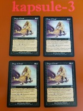 4x Dirge of Dread | Onslaught | MTG Magic Cards