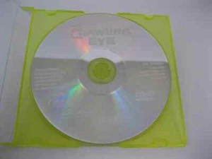 The Crawling Eye DVD 2001 Horror Movie  Disc Only Forrest Tucker Janet Munro EUC - Picture 1 of 3