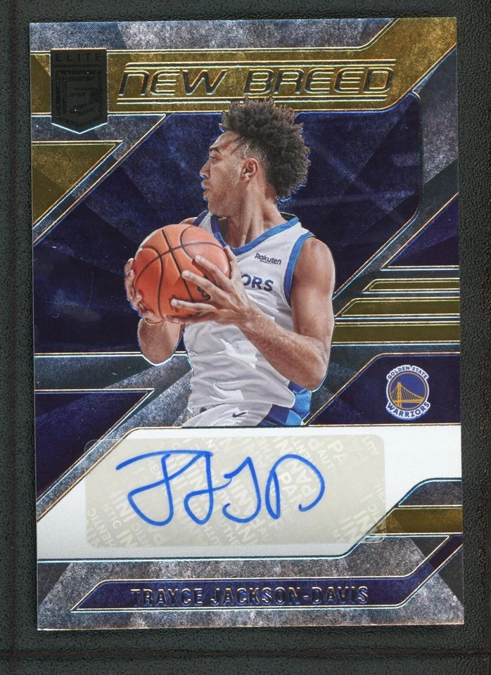 2023-24 TRAYCE JACKSON DAVIS AUTO PANINI DONRUSS ELITE NEW BREED RC AUTOGRAPHS - Image 1 of 2