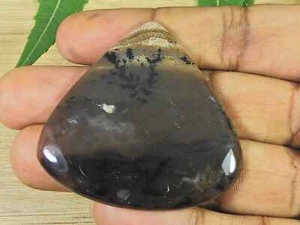 49X50X04MM Miel Natural Dendrita Forma Pera Cabujón Piedra Preciosa Suelta 86Cts. - Imagen 1 de 7