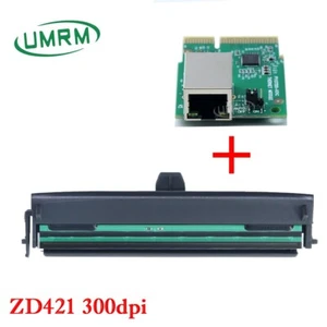 for Zebra ZD421 ZD421T Thermal Printhead w/ Ethernet Module Wired Network Card - Afbeelding 1 van 9
