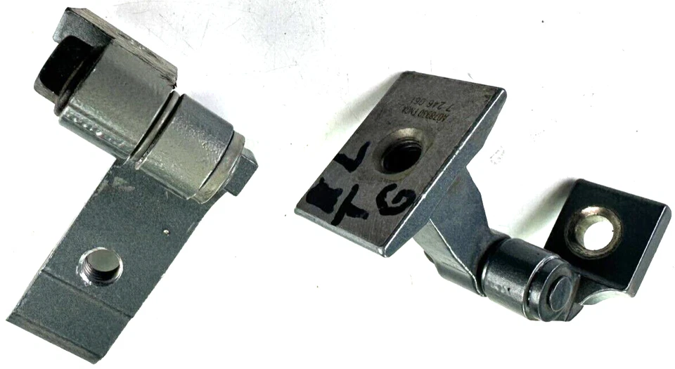 BMW 3 SERIES G20 LCI 330E HYBRID 2022- / REAR LEFT DOOR HINGES (GREY) - Image 1 of 1