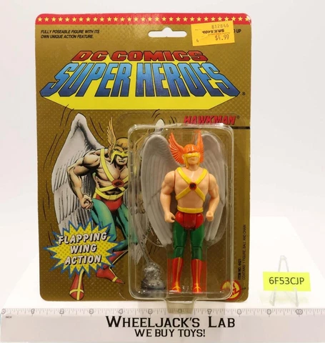 Hawkman Super Heroes DC Comics 1990 NEW MOSC Vintage Toybiz Cover