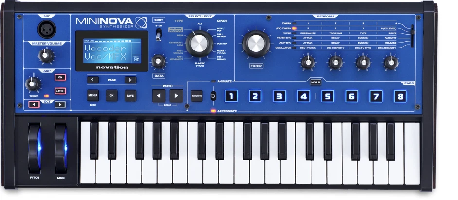 Novation MiniNova Keyboard