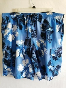 Men's Speedo Swim Trunks Surf Board Shorts Floral Design Size XL Swimwear w/Mesh - Picture 1 of 12