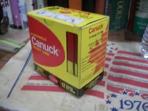 CANUCK IMPERIAL SHOTGUN SHELL BOX TARGET LOAD 12 GAUGE EMPTY BOX PLASTIC SHELL - Picture 1 of 9