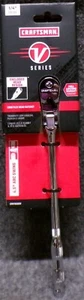 Craftsman V-SERIES 1/4" Drive Long Flex Head Ratchet CMMT86303V - Zdjęcie 1 z 2