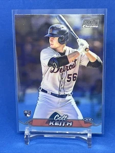 2024 Topps Stadium Club Chrome Colt Keith #36 Detroit Tigers Rookie RC - Picture 1 of 2