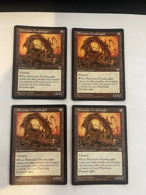 MTG 4x Phyrexian Dreadnought x4 Mirage Magic the Gathering LP/NM - Image 1 of 2