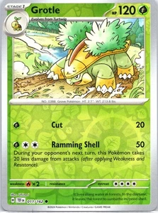 Grotle 011/162 SV05: Temporal Forces Reverse Holo NM - Picture 1 of 2