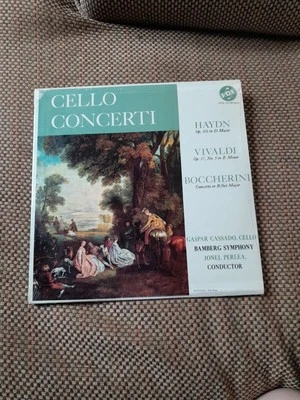 Gaspar Cassado - Cello Concertos ,Boccherini/Haydn/Vivaldi. VOX STPL 510.790. Foto 1 de 4