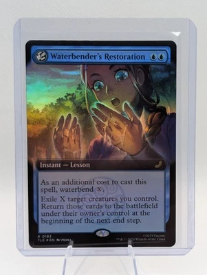 MTG Avatar The Last Airbender Waterbender's Restoration #0183 Extended Art Foil - Image 1 of 2