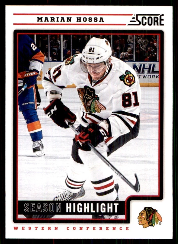 2012-13 Score Marian Hossa Chicago Blackhawks #24 - Image 1 of 2