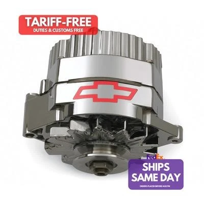 Proform 141-659, One Bowtie Chrome Fits Gm 80 Amp Alternator 1-Wire Performance - Image 1 of 4