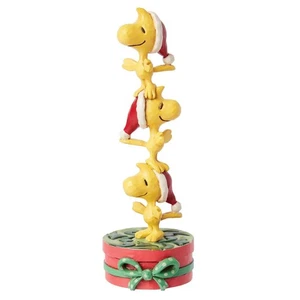 Stacked Woodstock's On Gift Mini By: Jim Shore Peanuts *SHIPS WITHIN 10 DAYS* - Picture 1 of 1