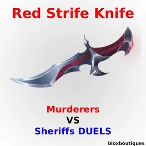 Red Strife Messer | MVSD | Murderers vs Sheriffs Duels - Bild 1 von 1