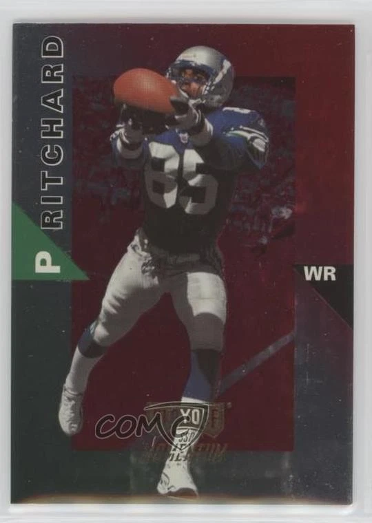 1998 Playoff Momentum SSD Red Mike Pritchard #226 - Image 1 of 2