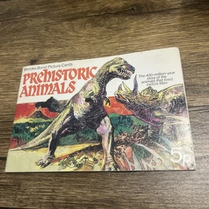Vintage Prehistoric Animals - Brooke Bond PG Tips Picture Cards - Picture 1 of 24
