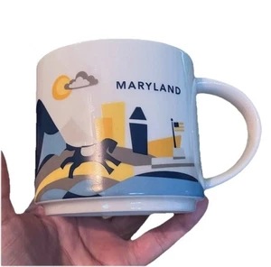 Starbucks MARYLAND You are Here Collection Mug 14 Ounce Ceramic Sovenir - Picture 1 of 6