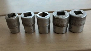 Juego de 5 unidades de enchufe Snap On 1/2” - 8pt NO.412, 414 416, 418, 420 - 3/8"-5/8" - Imagen 1 de 16