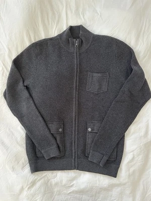 Rag & Bone Men's Charcoal Gray , Zip-Up Sweater Size S - Image 1 of 4