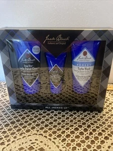 Jack black Turbo Wash Lotion Cleanser Gift Set All Jacked Up New / Old Stock - Picture 1 of 2