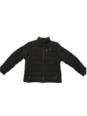 Chaqueta acolchada elástica acolchada Nautica para hombre, negra, talla L Foto 1 de 4