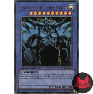 Yugioh Obelisco el Tormentor LC01-EN001 Reimpresión Edición Limitada Casi Nuevo - Imagen 1 de 2