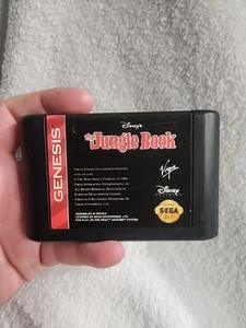 Disneys Das Dschungelbuch (Sega Genesis, 1994) funktioniert nur Cartridge Original  - Bild 1 von 4